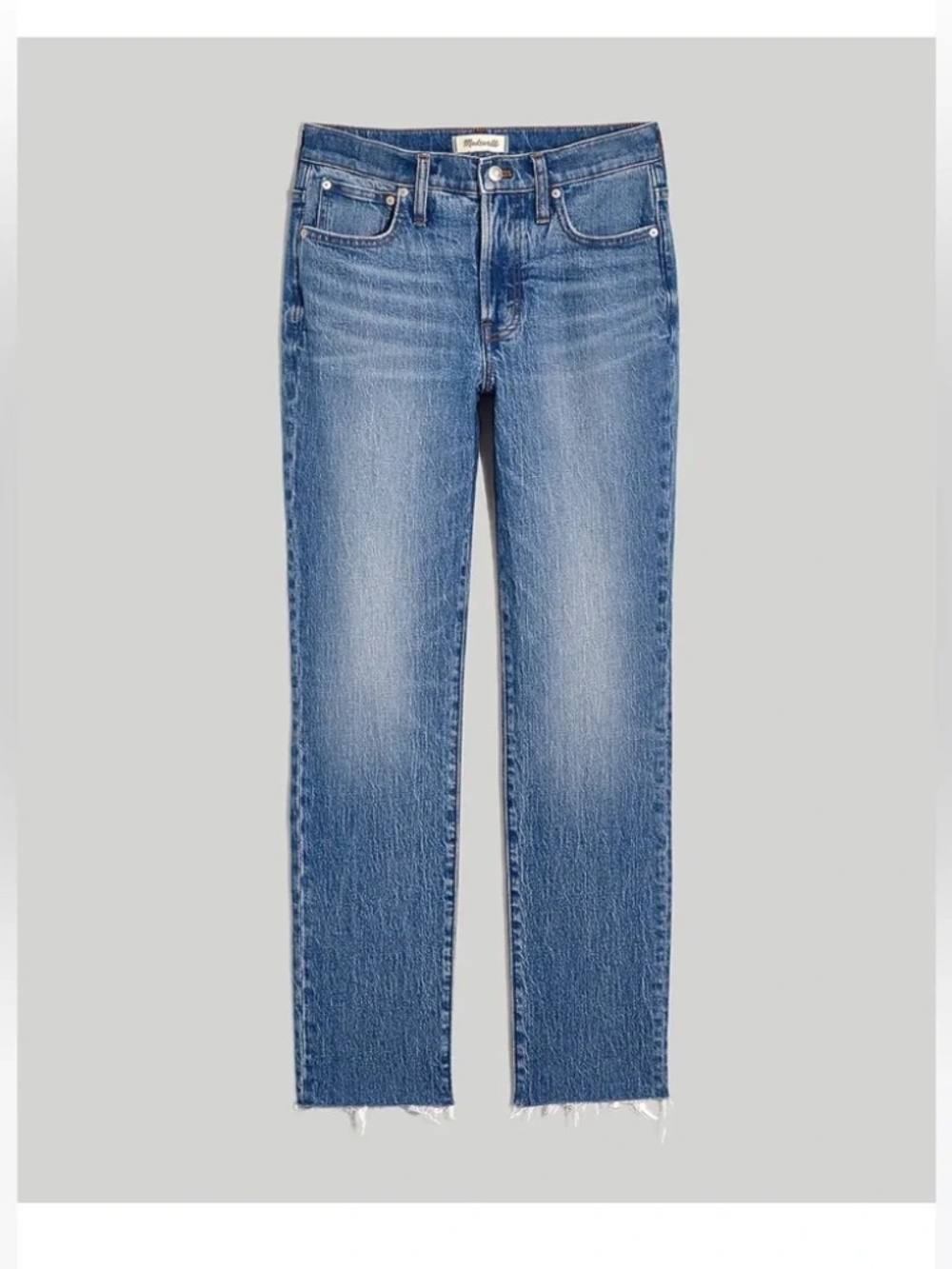 Madewell The Perfect Vintage Jean Raw Hem Size 29